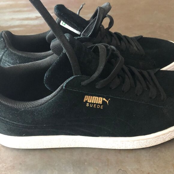Black on Black Puma Suede size 11 - Picture 4 of 6
